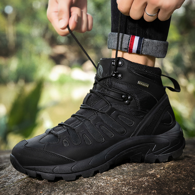 Outdoor Adventure Trips - Taktische Herrenstiefel, wasserdichte Outdoor-Arbeits- und Jagdstiefel,